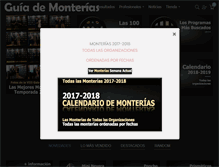 Tablet Screenshot of guiademonterias.com